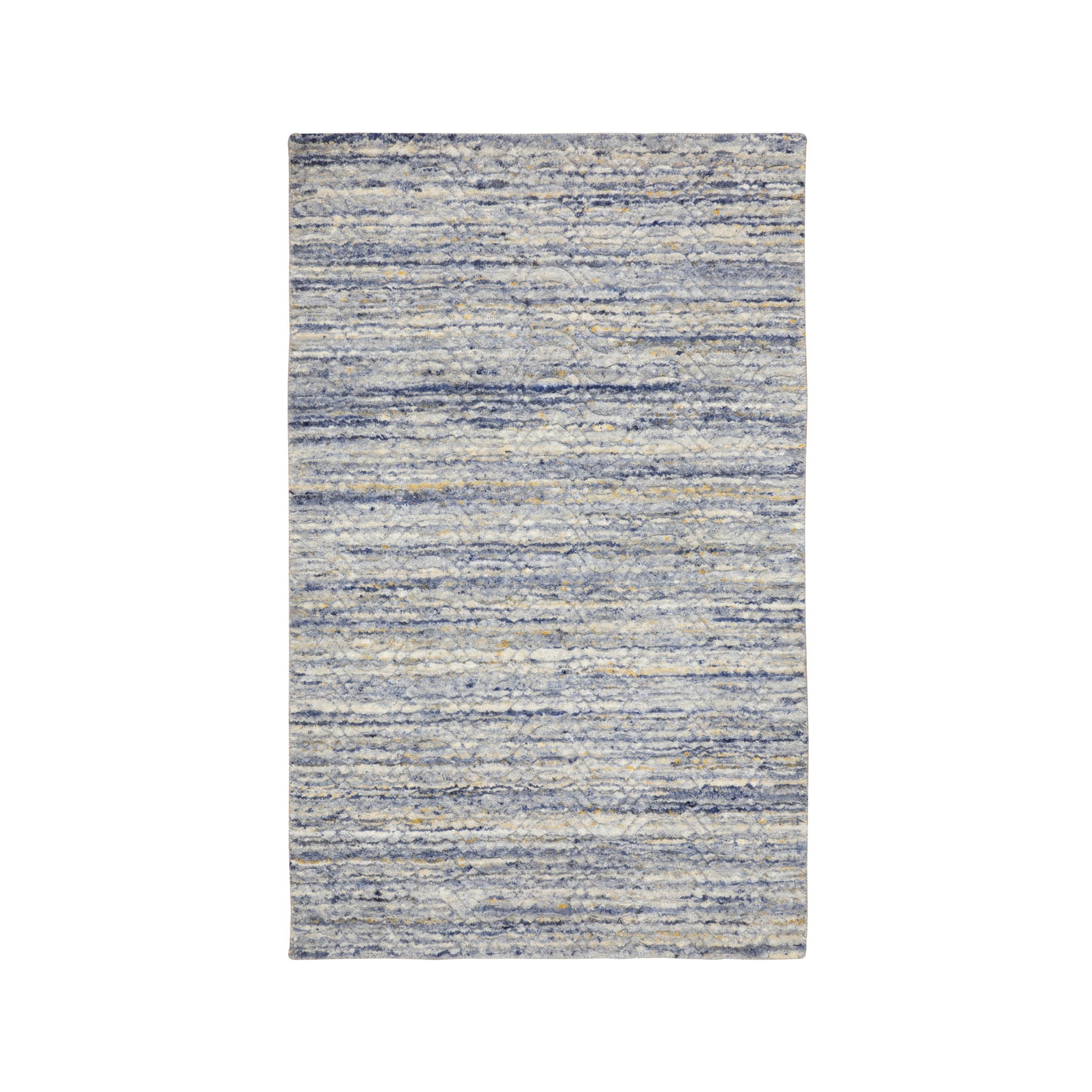 Modern & Contemporary Wool Hand-Woven Area Rug 3'0